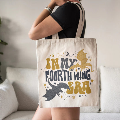 Fourth Wing Era Tote – Dragon Reader Vibes