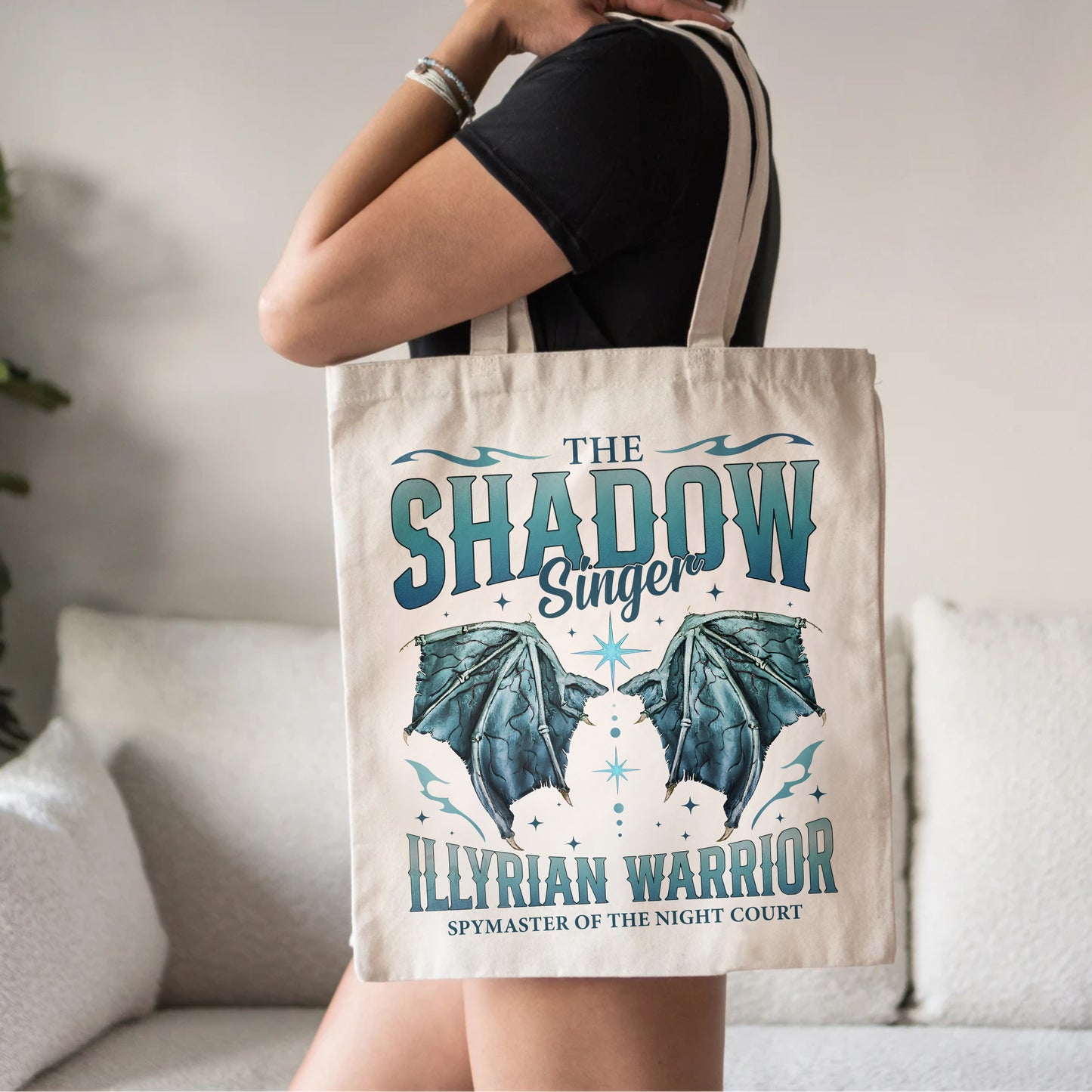 Shadow Singer Tote – Illyrian Warrior ACOTAR Bag