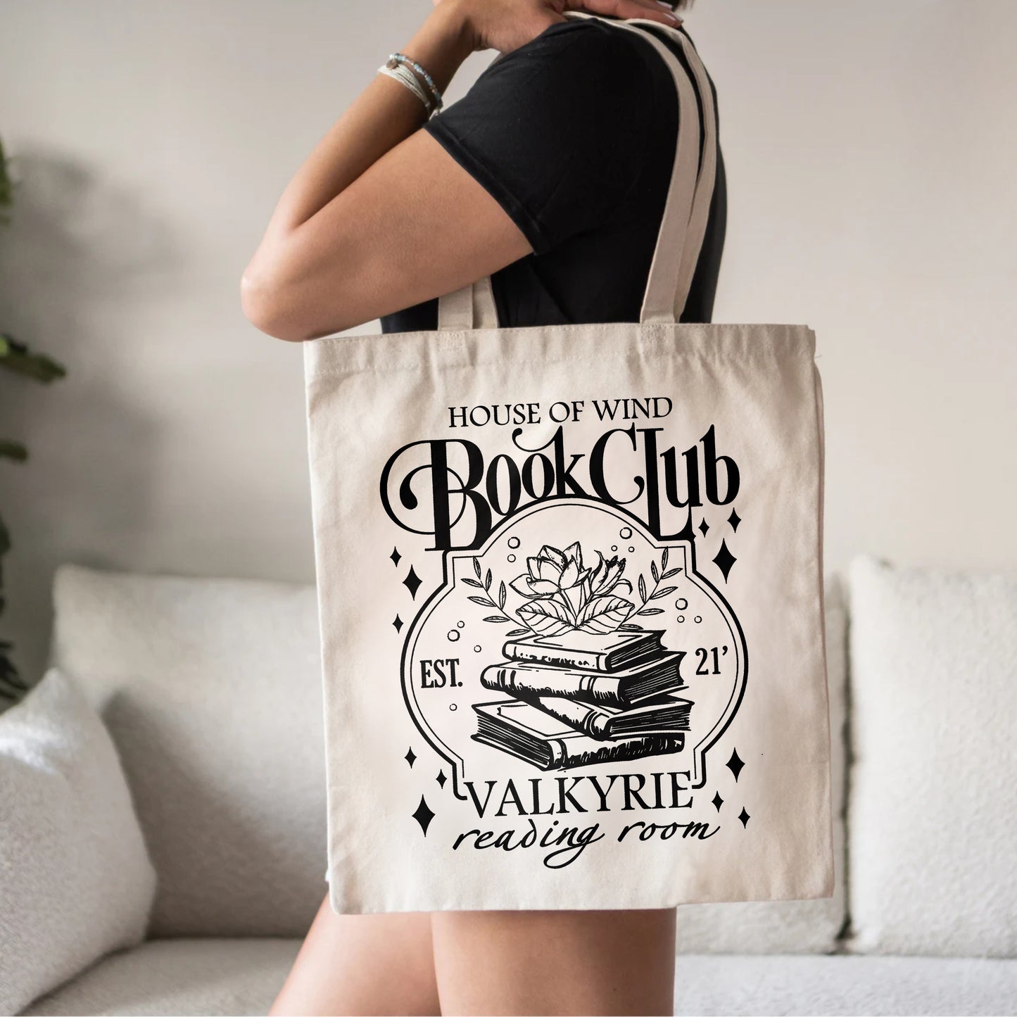 House of Wind Book Club Tote – Valkyrie Reading Room Bag
