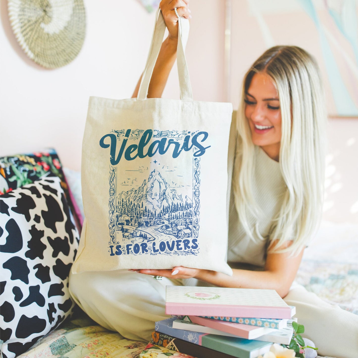 Velaris Tote Bag – A Court of Thorns and Roses Bookish Gift