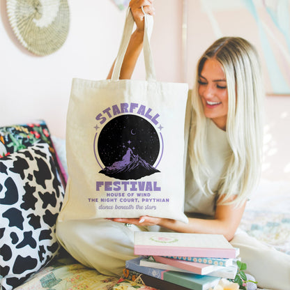 Starfall Festival Tote – Night Court Bookish Bag