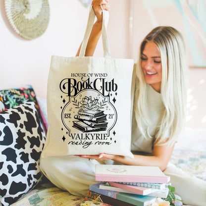 House of Wind Book Club Tote – Valkyrie Reading Room Bag