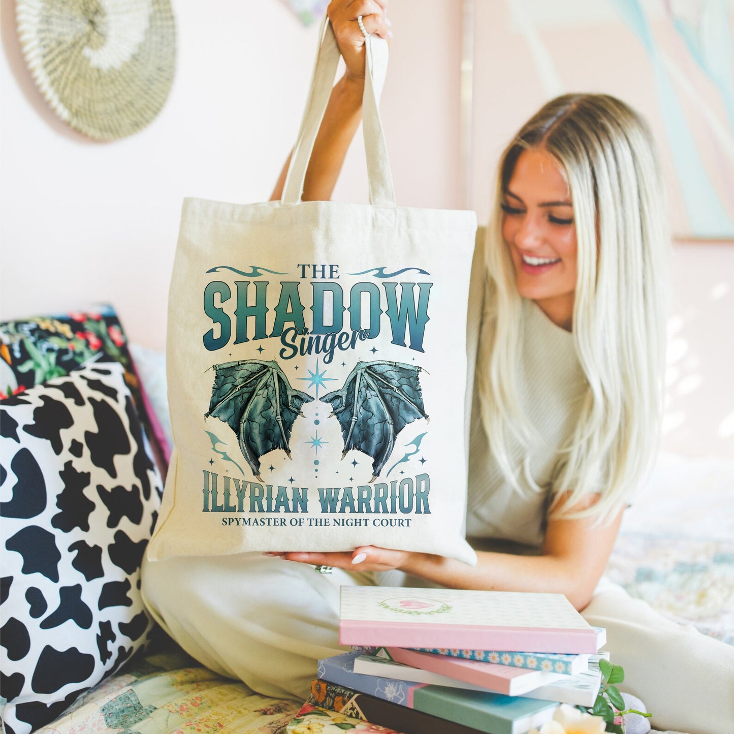 Shadow Singer Tote – Illyrian Warrior ACOTAR Bag