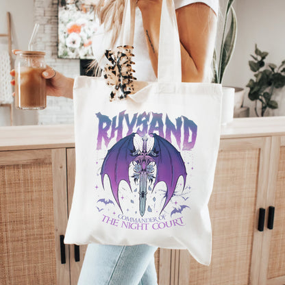 Rhysand Tote Bag – Night Court Commander