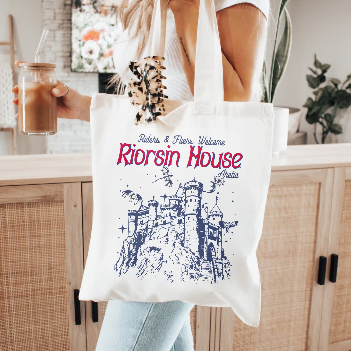 Riorsin House Tote – Riders & Fliers Welcome