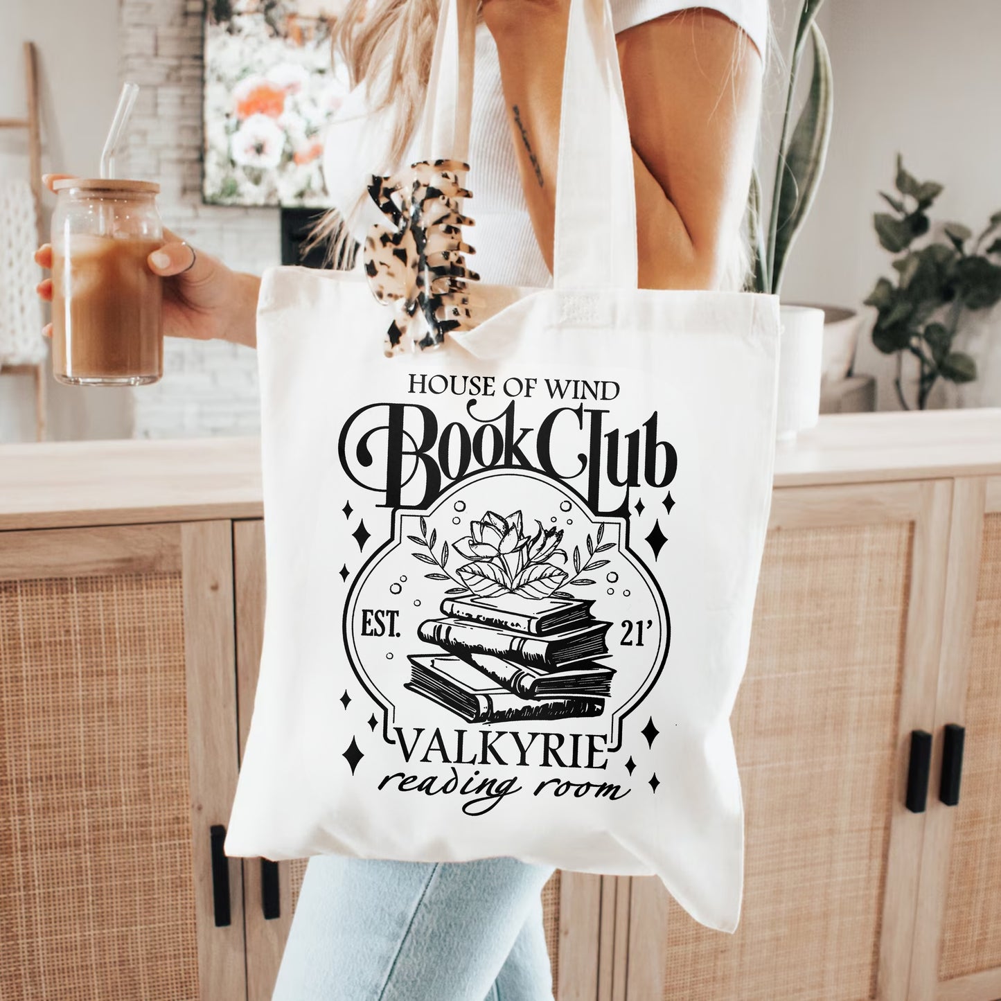 House of Wind Book Club Tote – Valkyrie Reading Room Bag