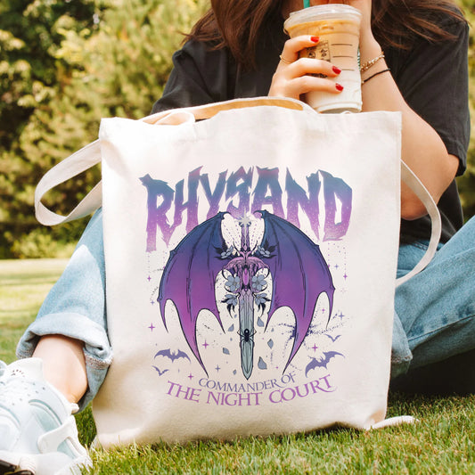 Rhysand Tote Bag – Night Court Commander