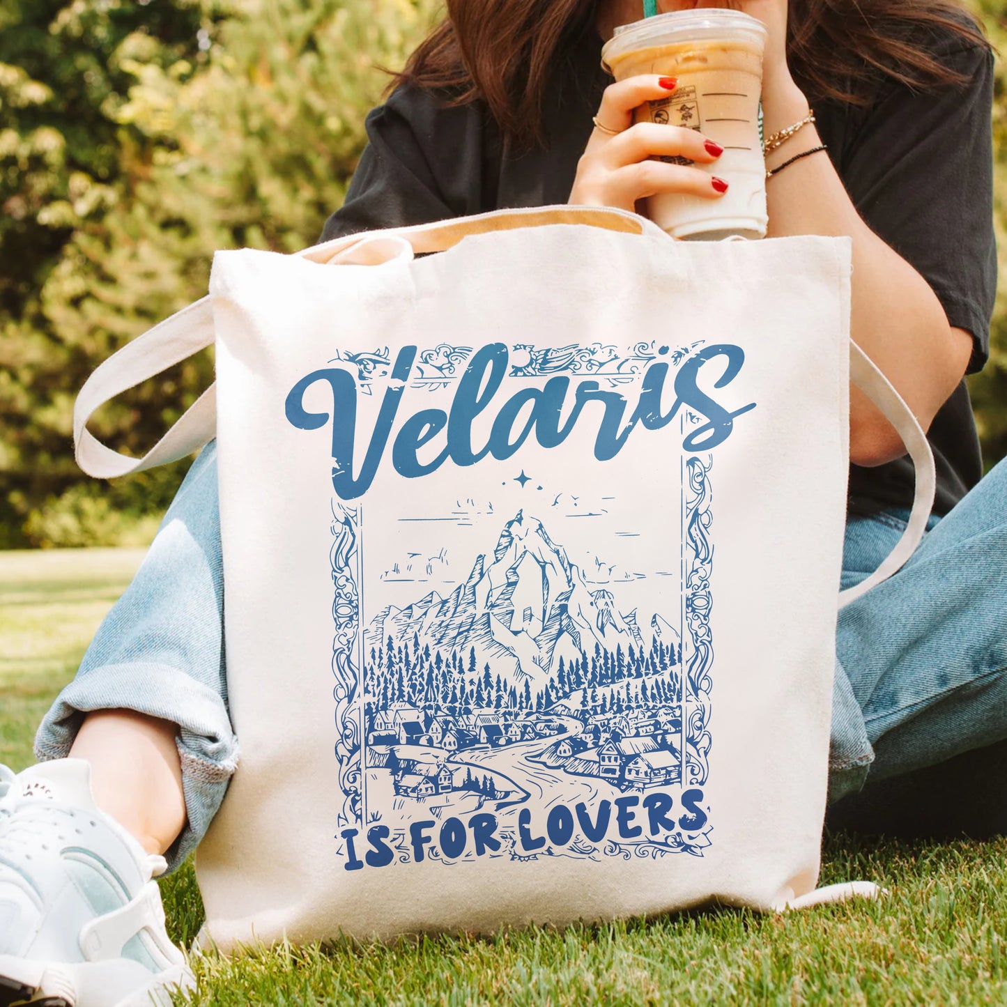 Velaris Tote Bag – A Court of Thorns and Roses Bookish Gift