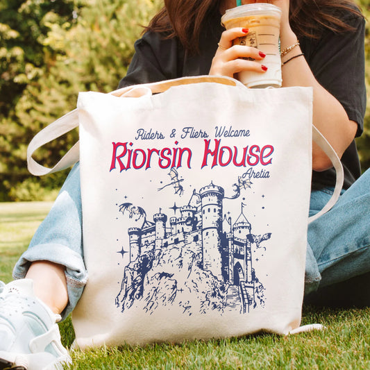 Riorsin House Tote – Riders & Fliers Welcome