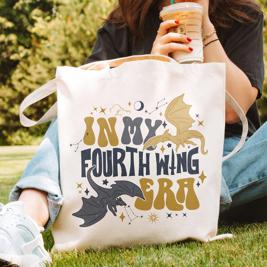 Fourth Wing Era Tote – Dragon Reader Vibes