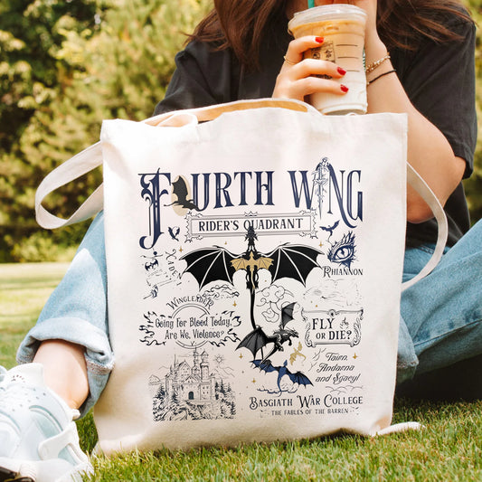 Fourth Wing Tote – Rider’s Quadrant Edition