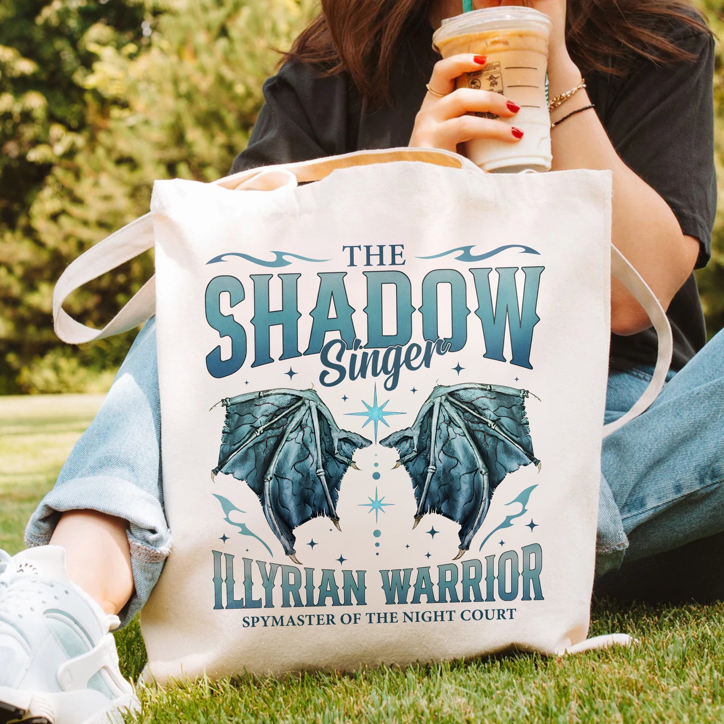 Shadow Singer Tote – Illyrian Warrior ACOTAR Bag