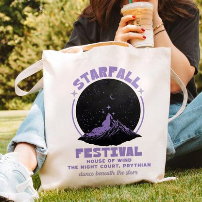 Starfall Festival Tote – Night Court Bookish Bag