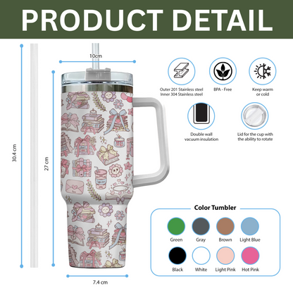 Pastel Bookish Tumbler